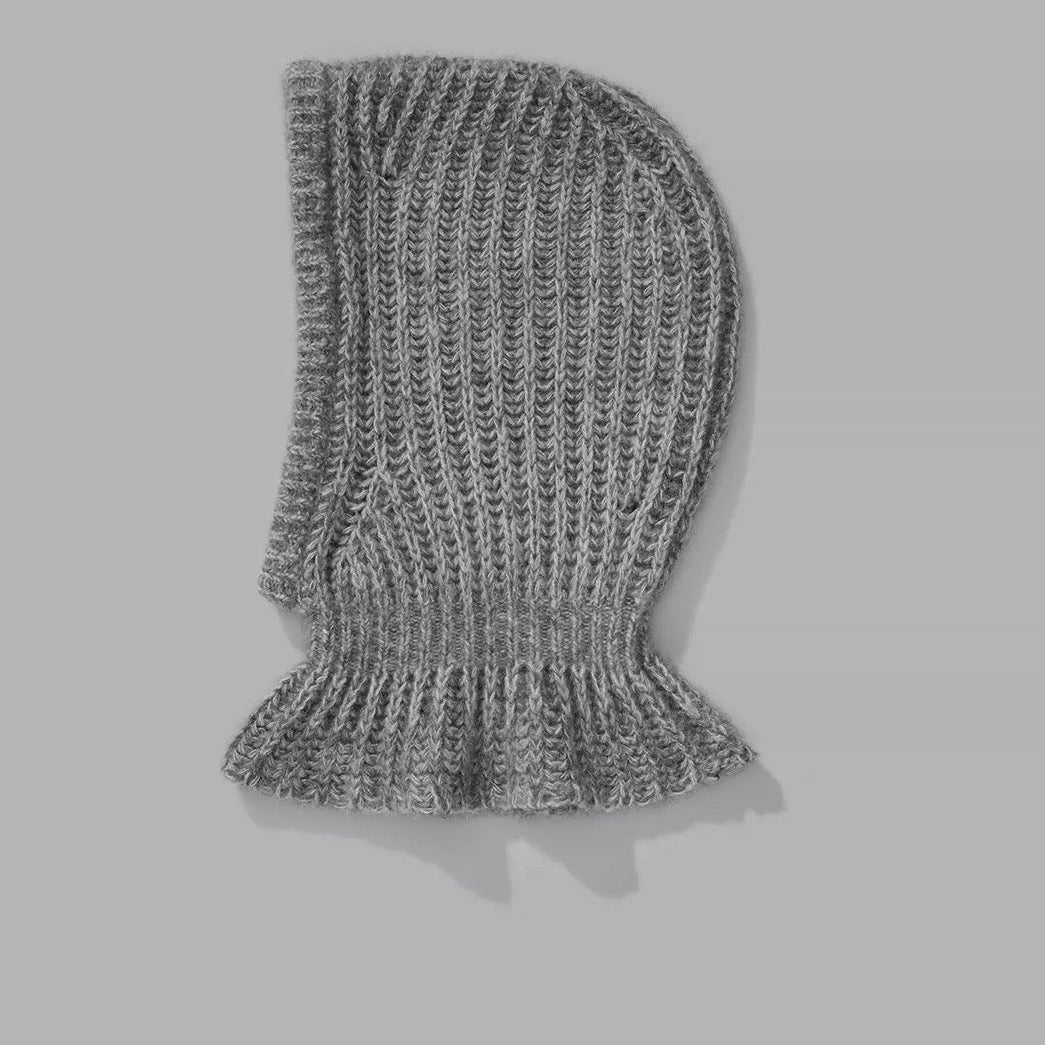 LENTORI_カシミヤのレトロニット帽